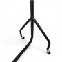 Black Heavy-Duty Clothes Rail – 150 kg Load Steel Garment Rack with Wheels