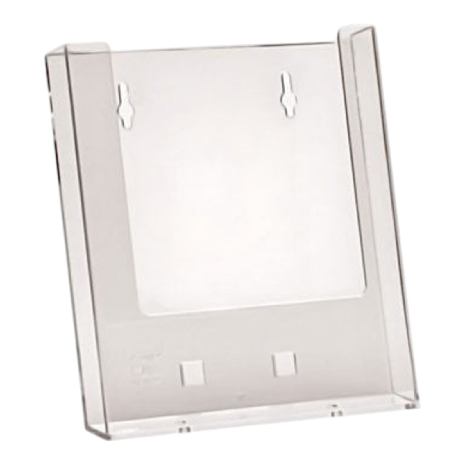Clear Wall-Mounted Leaflet Holders – A4 A5 A6 DL Portrait Acrylic Display Stands