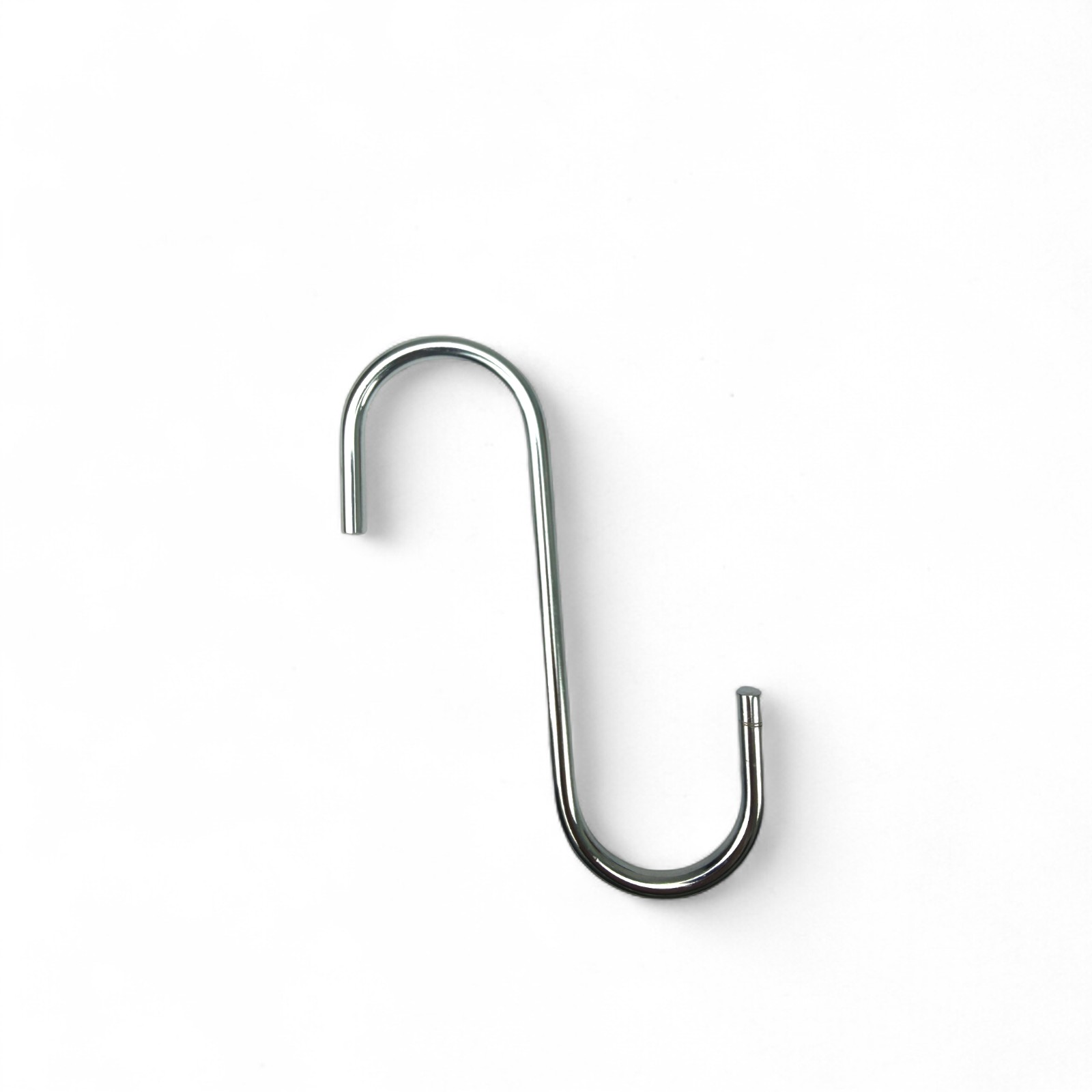 Pack of 10 Small Chrome Heavy Duty S Hooks – 7cm Hanging Hooks