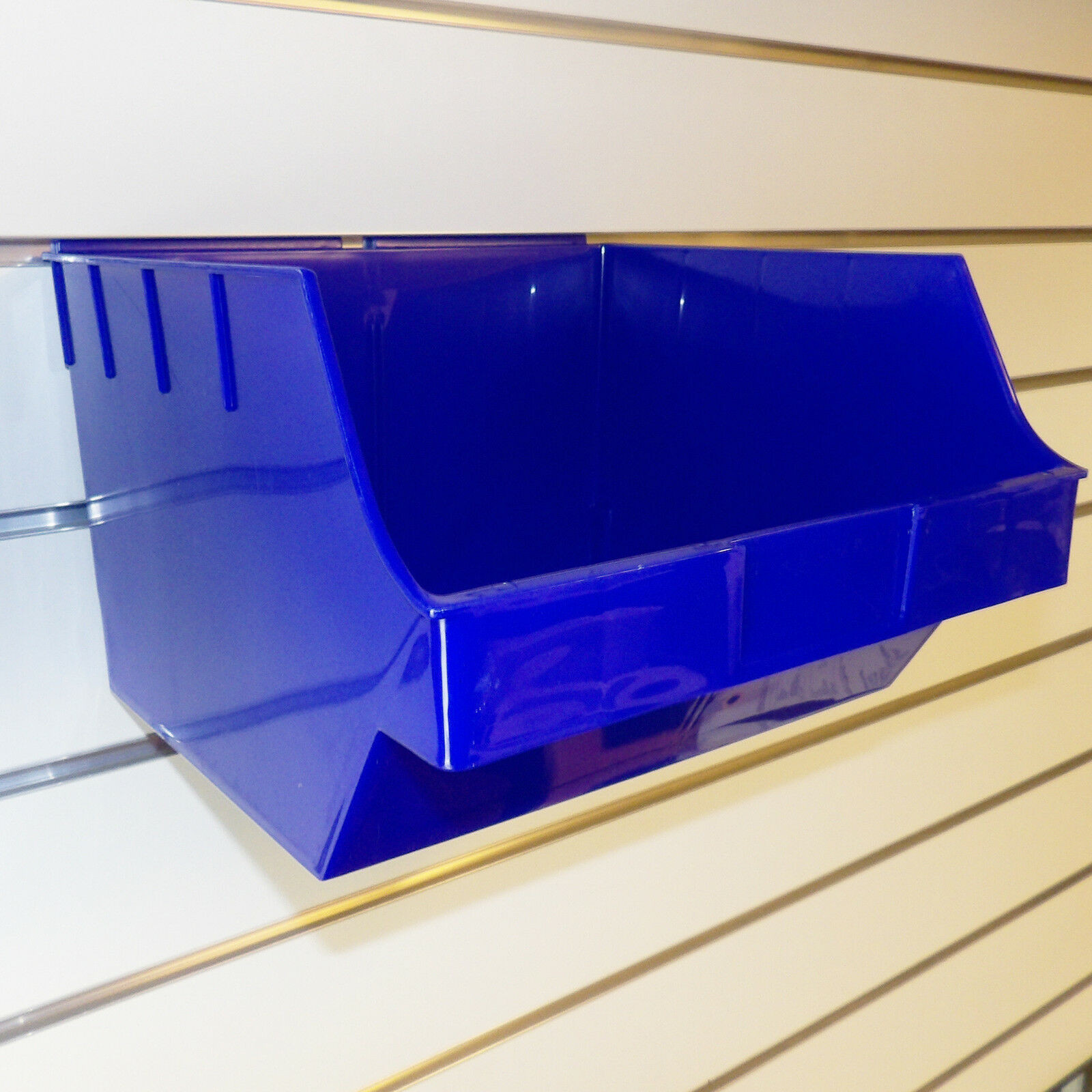 Large Slatwall Storage Box – 275 x 280 x 170mm Plastic Bin