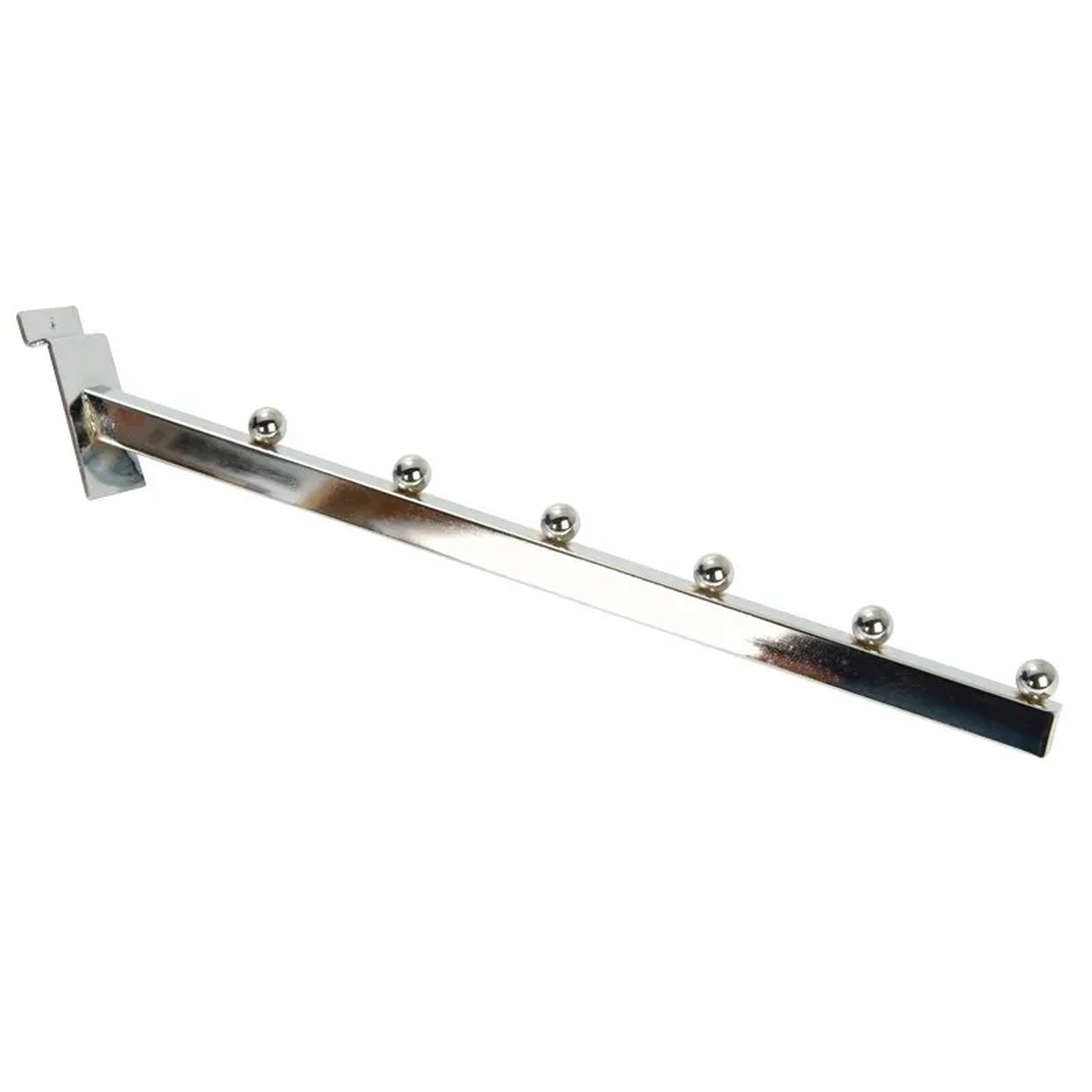 Sloping Arm for Slatwall – 6 Ball
