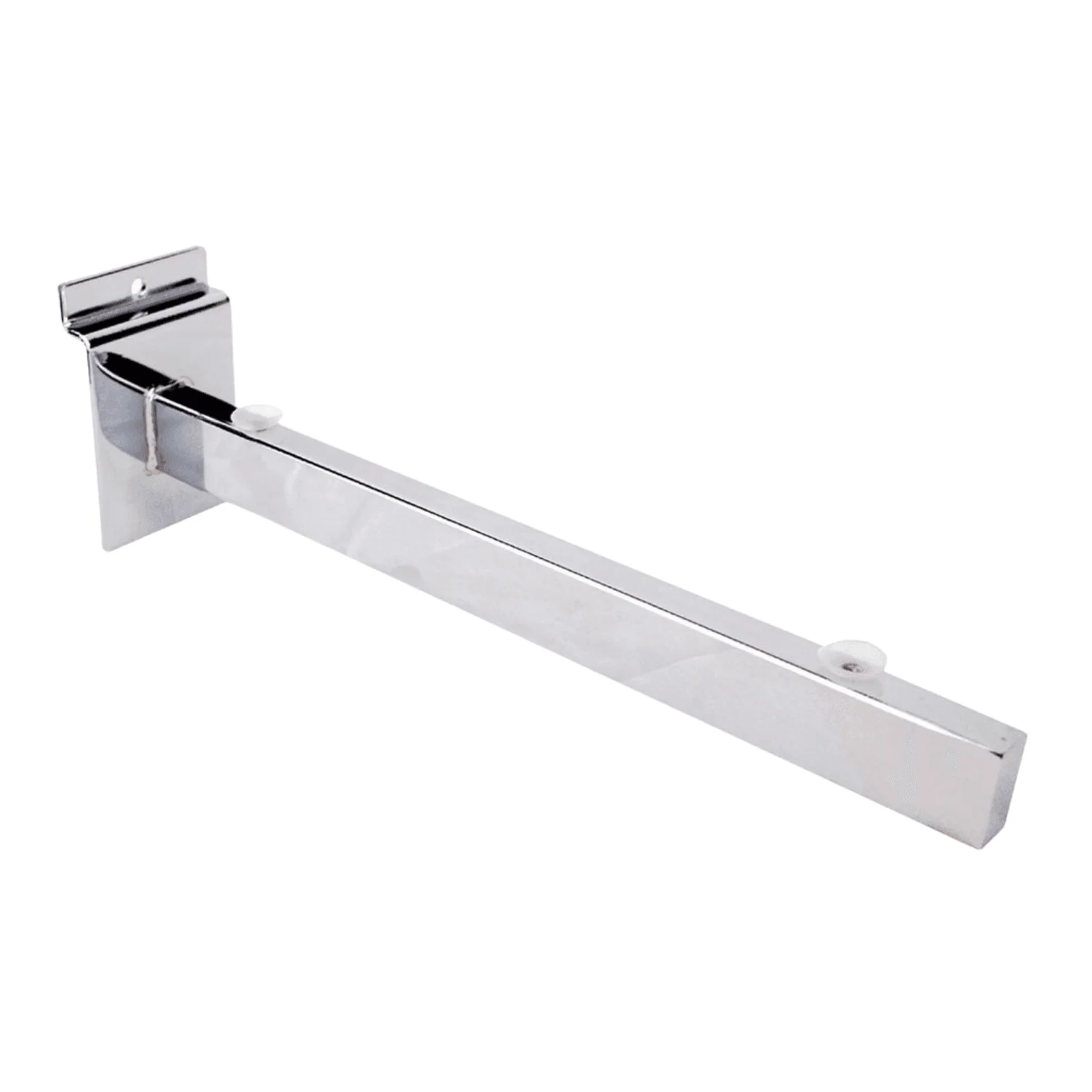 Glass Shelf Bracket for Slatwall With Suction Cups – 350mm(14″)