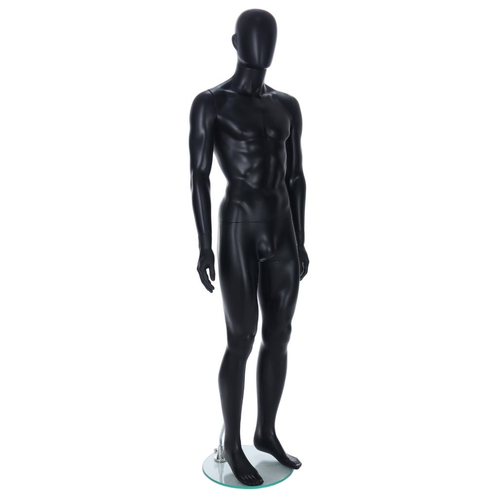 GAM341 Male Mannequin – Abstract – Matt Grey