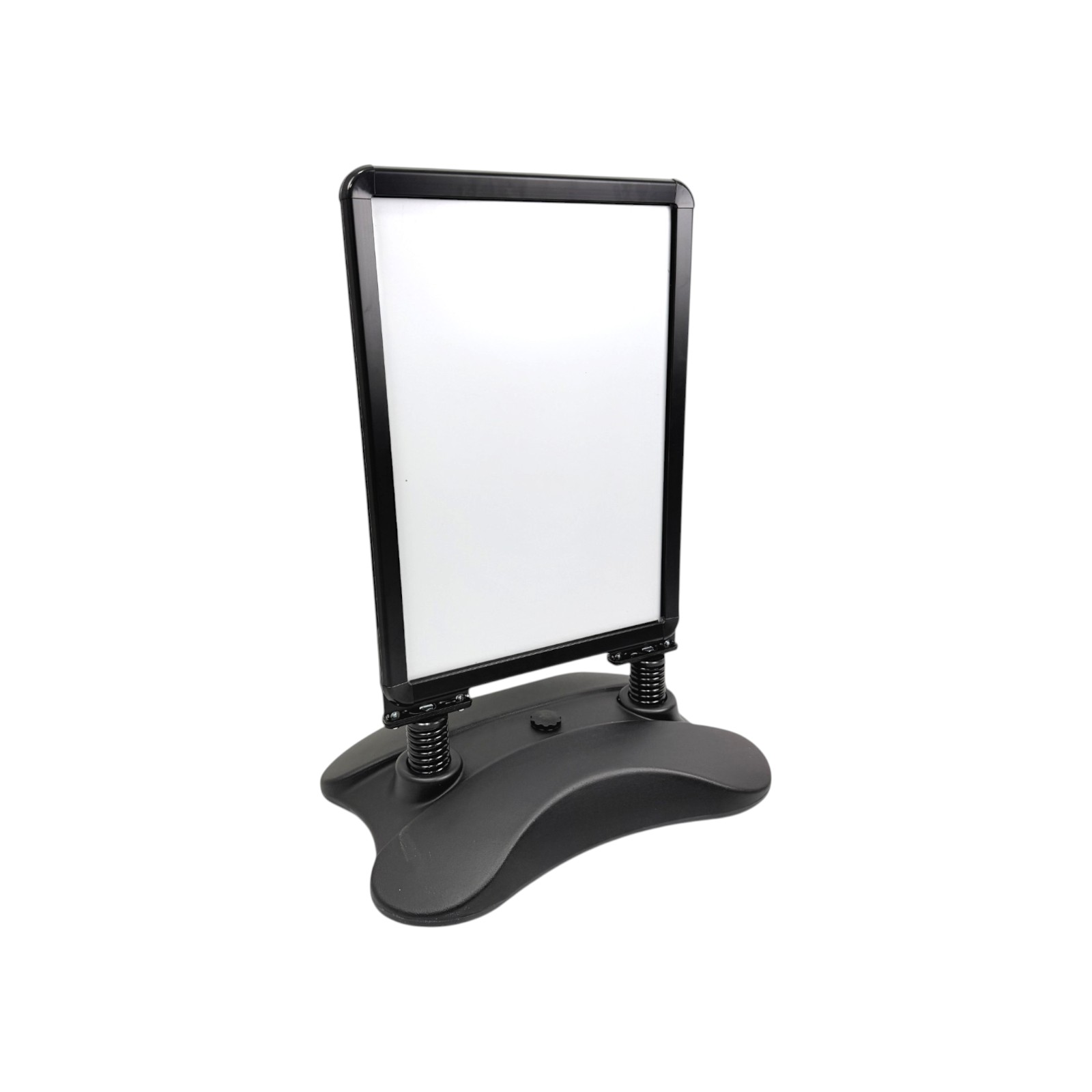 A2 Black Waterbase Pavement Sign Double-Sided Snap Frame Display