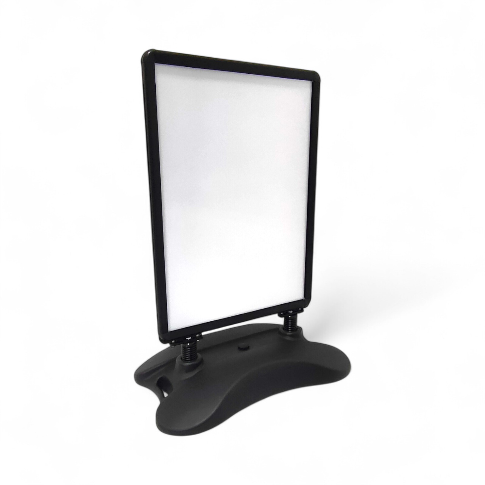 A1 Black Wind-Resistant Pavement Sign – Heavy Duty Water Base
