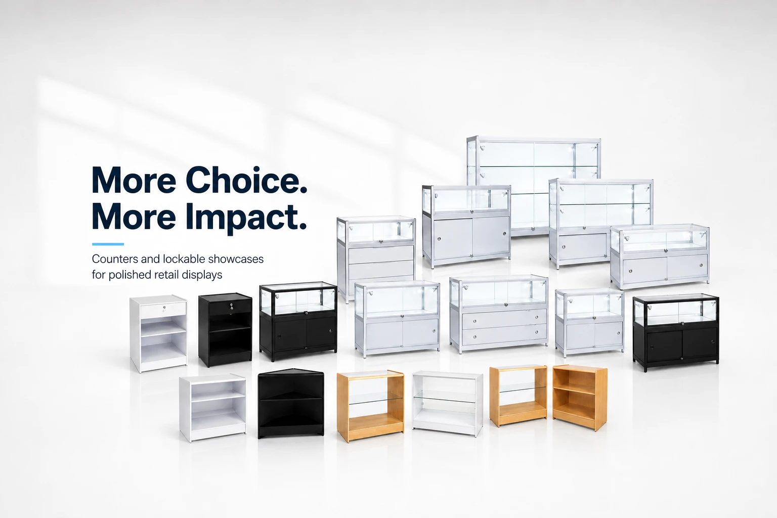 How to Choose a Secure and Practical Shop Display Counter