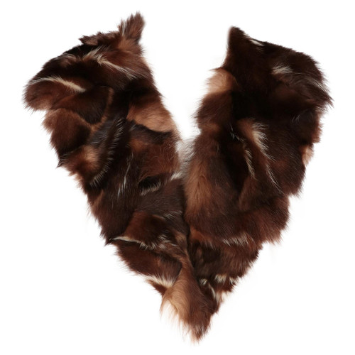 2000s Gianfranco FerrÃ© Skunk Fur Scarf