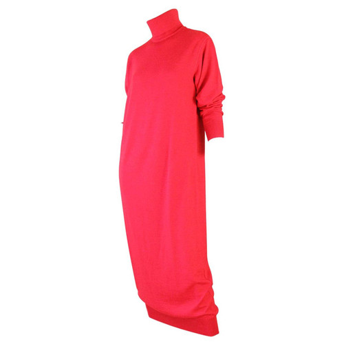 Issey Miyake Red Sweater Dress, 1990s