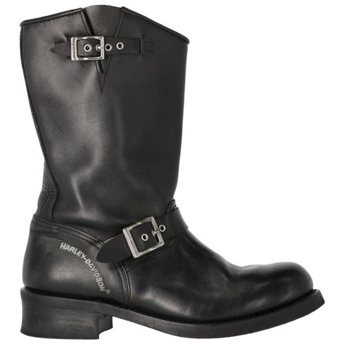 2000s Harley Davidson Black Biker Boots