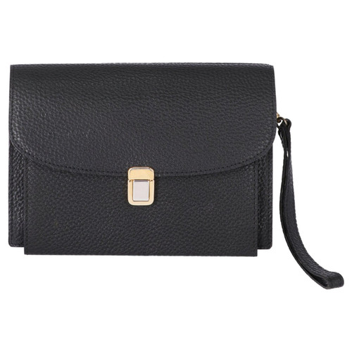 1970s Black Sealskin Purse