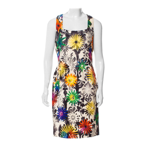 Gianni Versace Silk Printed Dress, 1990s