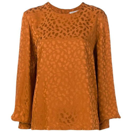 1980s Givenchy Bronze Blouse