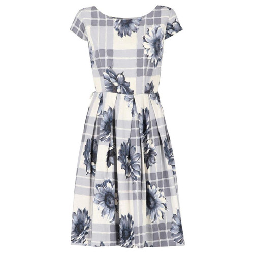1950s Floral Dress