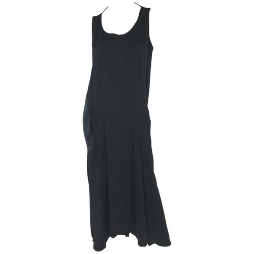 1990s Yohji Yamamoto Pleated Hem Gown