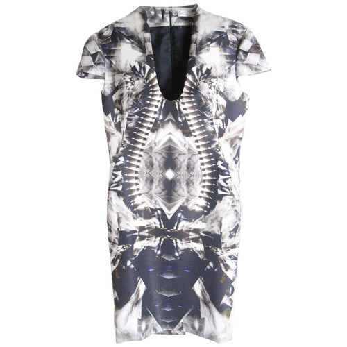 Rare 2009 Alexander McQueen Crystal Skeleton Dress