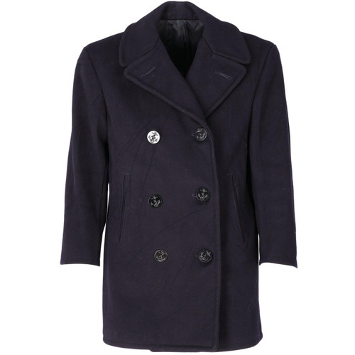 1960s Blue Military Coat