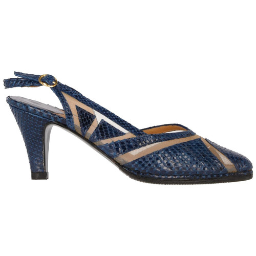 1970s Dal CÃ² Python Skin Vintage Pumps