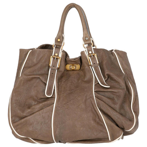 2009s Marni Leather Tote Bag