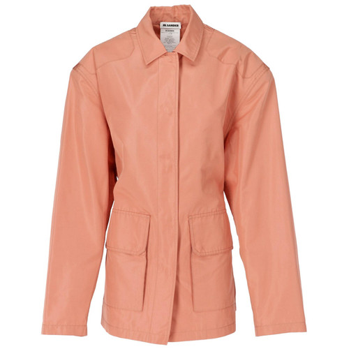 2010s Jil Sander Pink Silk Jacket