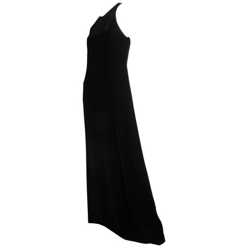 Nicole Miller Velvet Gown, 1990s