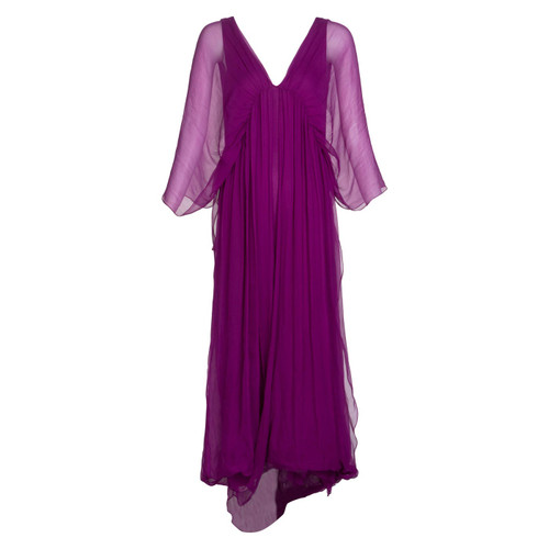 Yves Saint Laurent Edition Soir Chiffon Evening Dress circa 2019