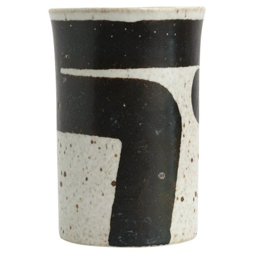 Inger Persson Bold Graphic Studio Vase for Rorstrand Studio Sweden