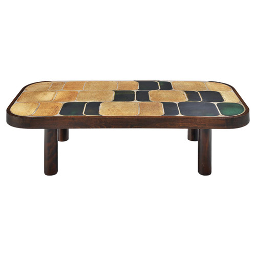 Roger Capron â€˜Shogunâ€™ Coffee Table in Ceramic