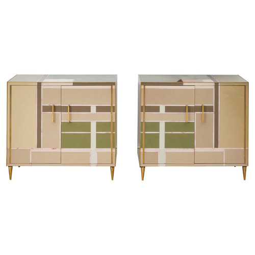 Pair of Cabinets by Studio Glustin