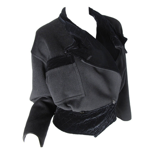 Ungaro Wool and Velvet Jacket