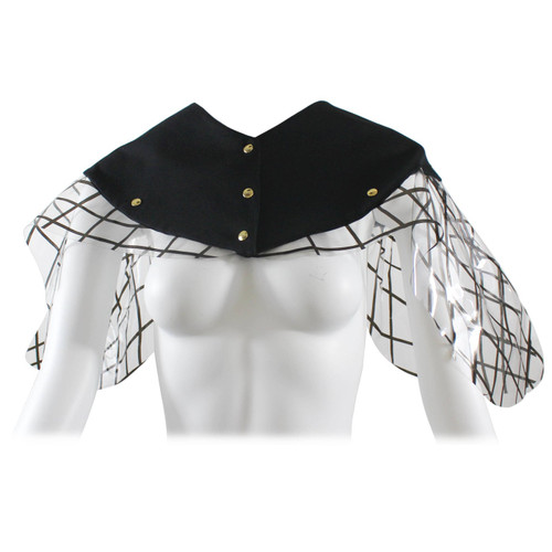 Yves Saint Laurent Black and Clear PVC Cape. Fall  2010 Runway Look #14