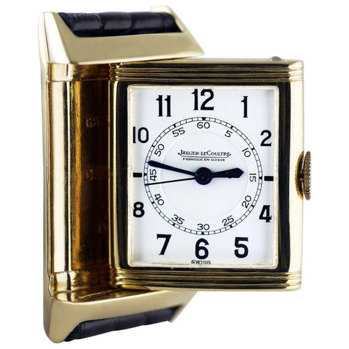Jaeger-LeCoultre Reverso, Art Deco, 9 Carat Gold, 1938