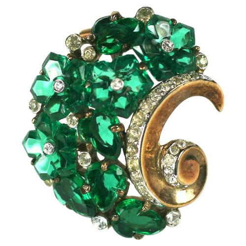 Trifari Alfred Philippe Cut Fruit Salad Clip Brooch