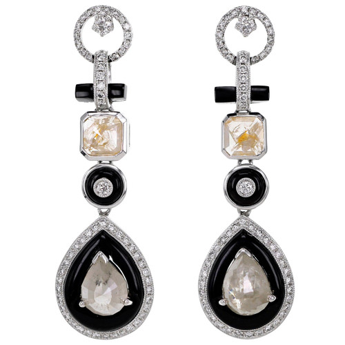 Art Deco Style Dangle Earring