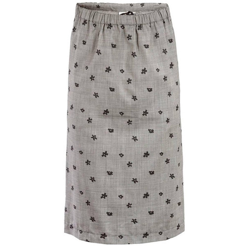 Comme des GarÃ§ons 20th Century Embroidered Plaid Skirt