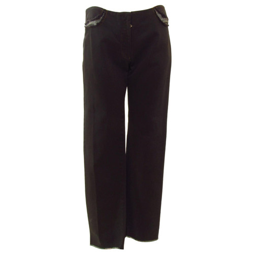 Maison Martin Margiela Narrow Leg Black Pant