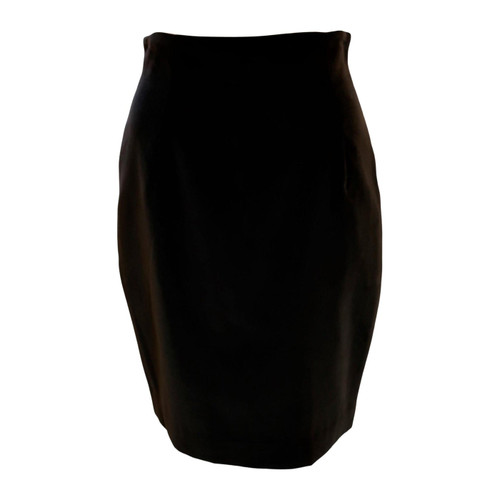Chantal Thomass Black Velvet Pencil Skirt