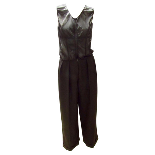Chantal Thomass Zippered Black Jumpsuit