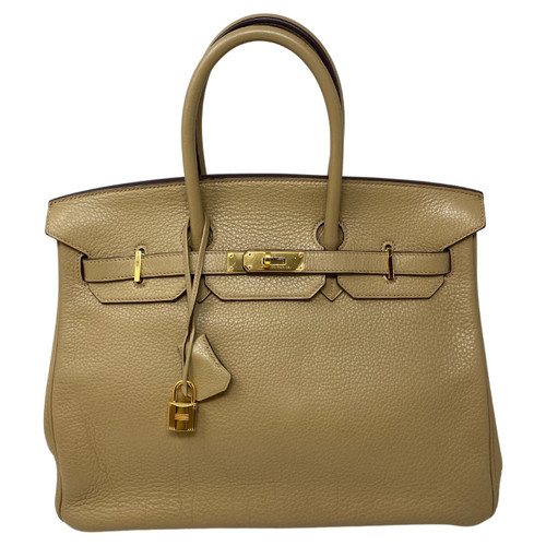 Hermes Tabac Tan Birkin 35 Bag
