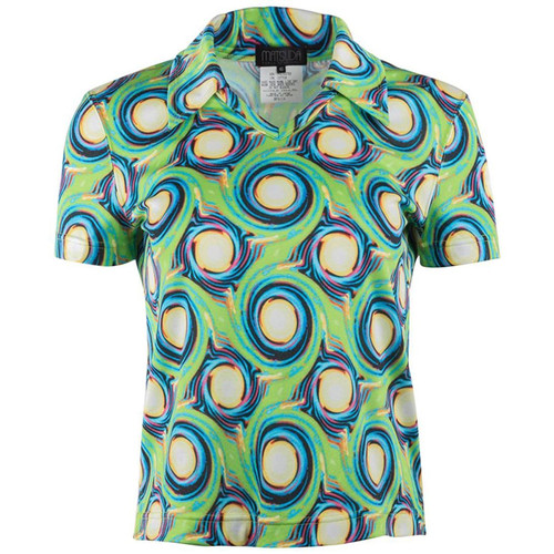 1980's Matsuda Psychedelic Print Short Sleeve Top