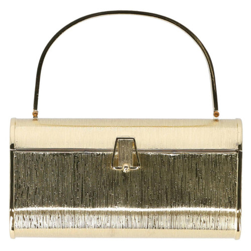 1960s A.N.G.E.L.O. Vintage Cult Golden Rigid Mini Bag