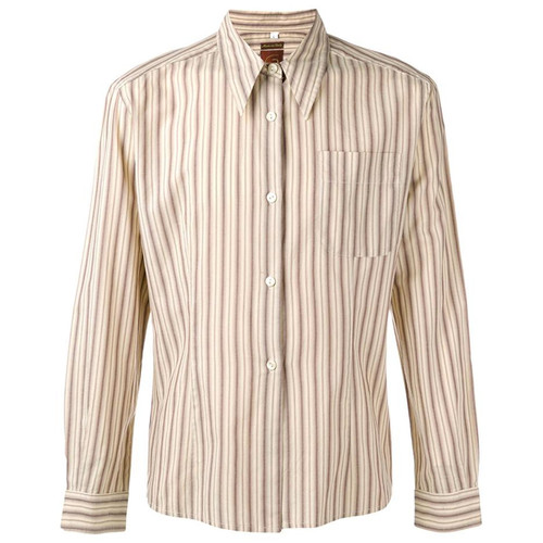 1990s Romeo Gigli Striped Shirt