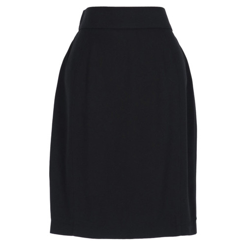 1980s Thierry Mugler Blue Skirt
