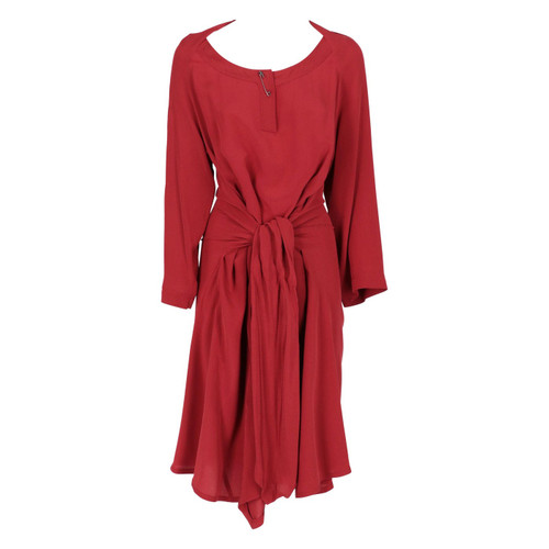 1990s Gianfranco FerrÃ© Belted Dress