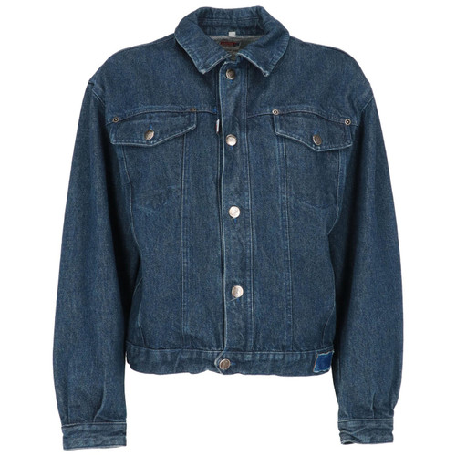 1990s Enrico Coveri Blue Denim Jacket