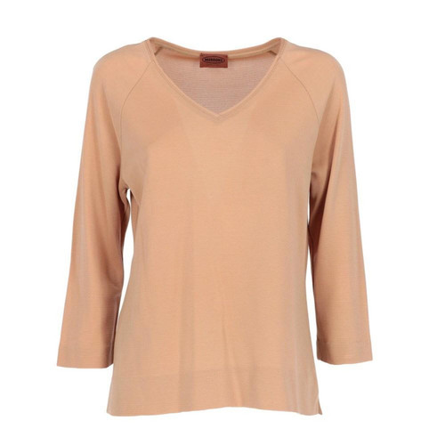 1980s Missoni ribbed sandy sweater