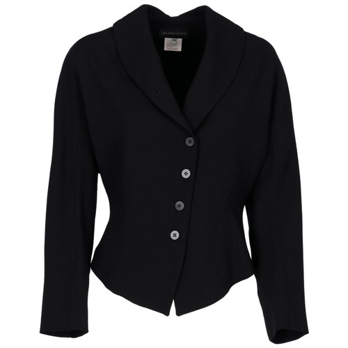 1990s Ann Demeulemeester Black Jacket