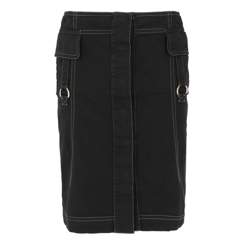 2000s Gianfranco FerrÃ© Black Skirt