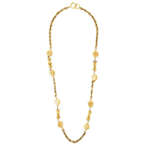 Chanel Golden Metal Vintage Necklace, 1990s