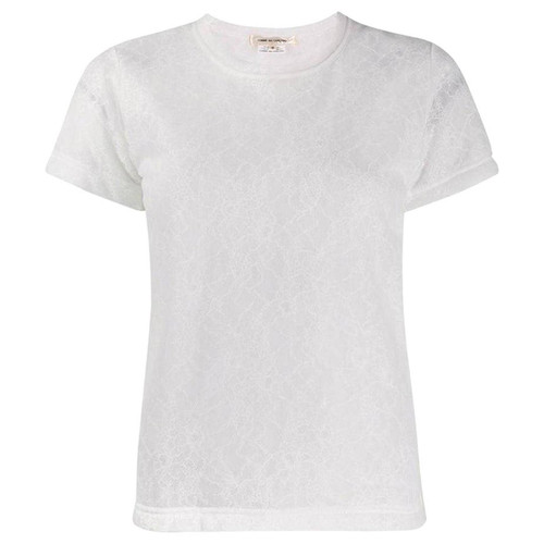 2000s Comme des GarÃ§ons White Lace T-shirt