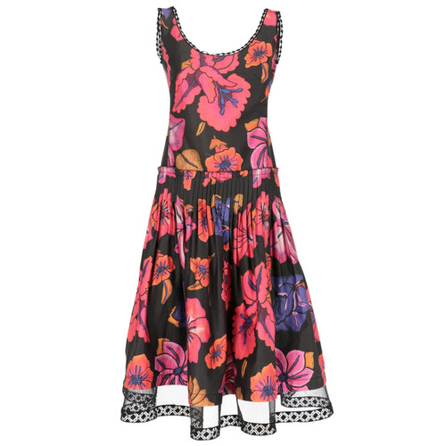 2000s Alberta Ferretti Printed Dress